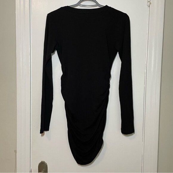 Isabella Oliver Black Maternity Dress size 2 - Picture 5 of 9